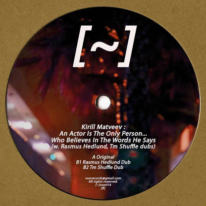 KIRILL MATVEEV – AN ACTOR IS THE ONLY PERSON...WHO BELIEVES IN THE WORDS HE SAYS