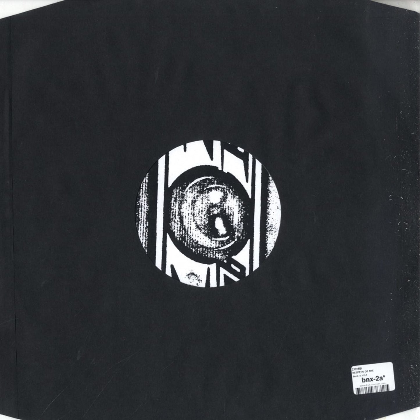 Second Hand Z-BOMB Keepers of the Cheese vinyl record with colorful album cover featuring bold graphic design.