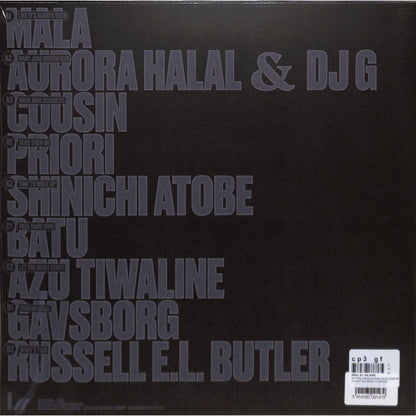 Rubadub vinyl record of Paul St. Hilaire with The Producers, showing the back cover with artwork and track details.