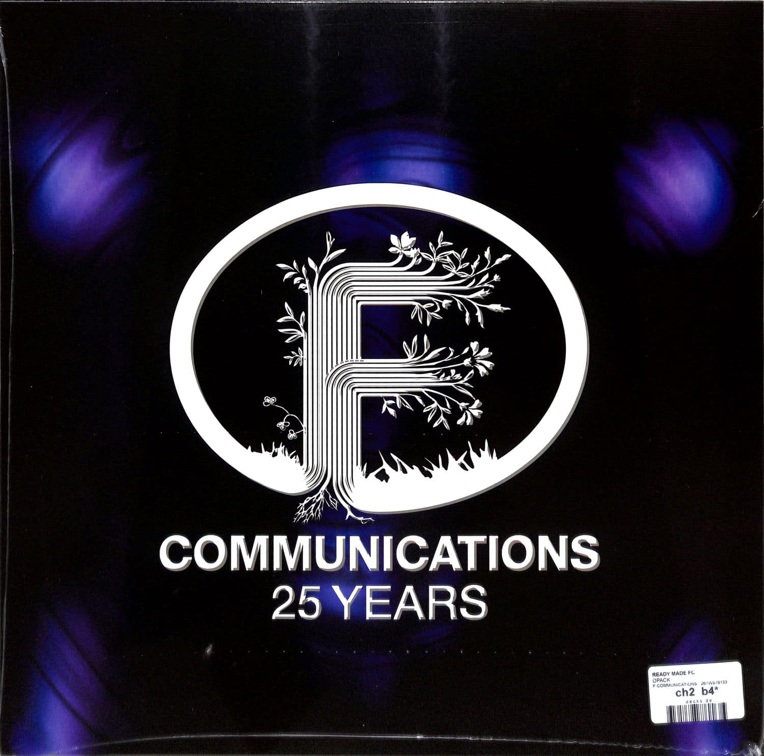 Decks READY MADE OPACK vinyl record with colorful label and black vinyl, showcasing the back side of the album.