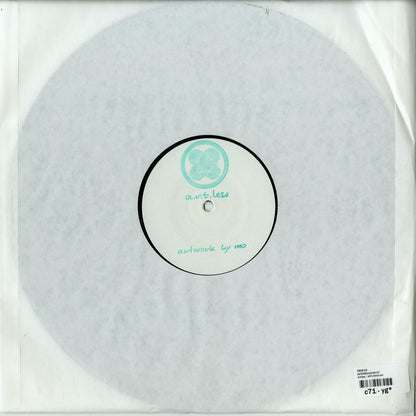 Back cover of Second Hand TRAP10 INTERREGNUM EP vinyl record showing artwork and track listing.