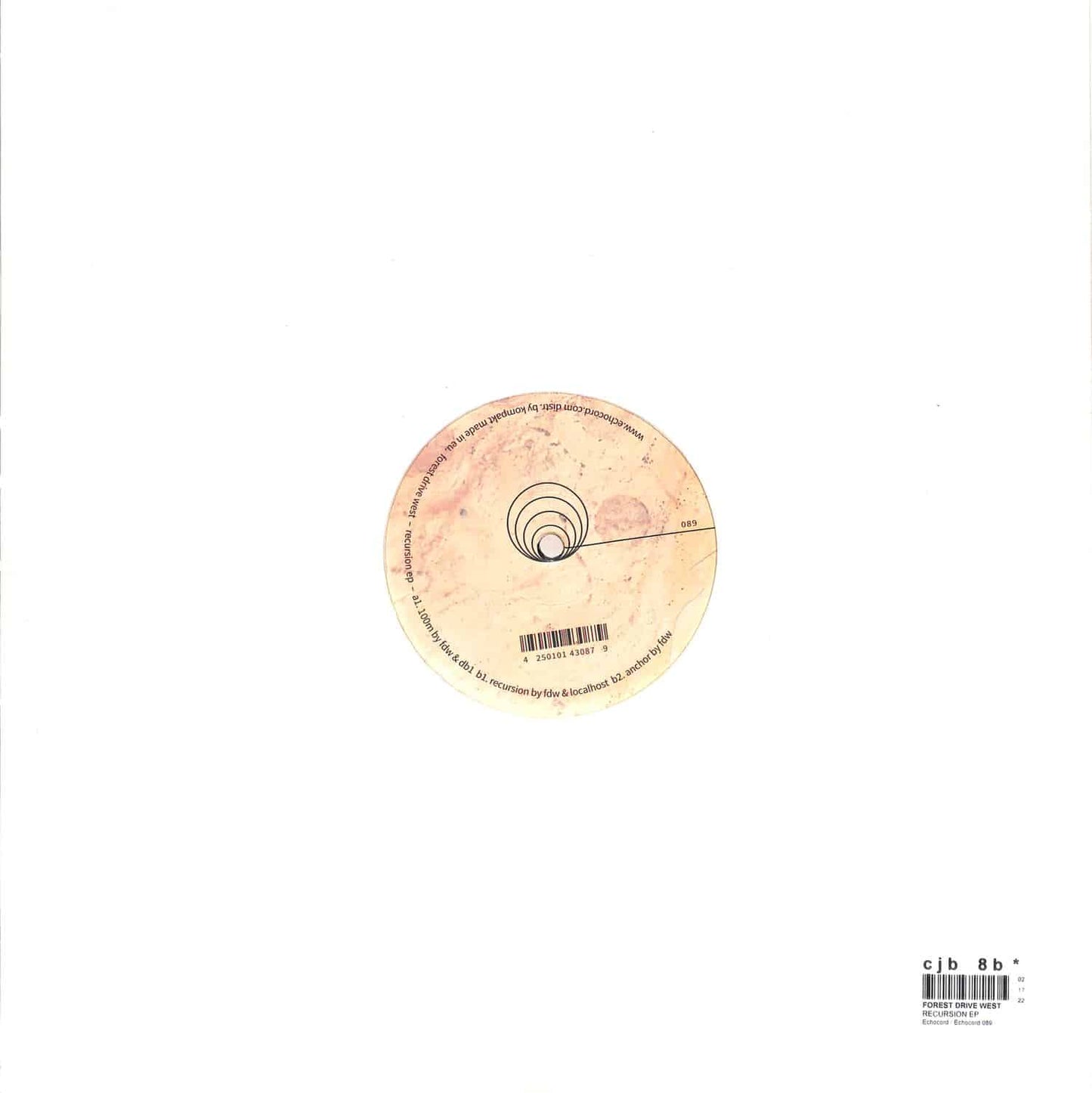 FOREST DRIVE WEST, DB1,  LOCALHOST – RECURSION EP