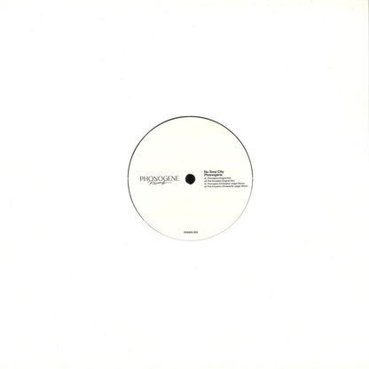 Back cover of Vinyl Future NU CITY SOUL by Christopher Ledger vinyl record, showing album artwork and track information.