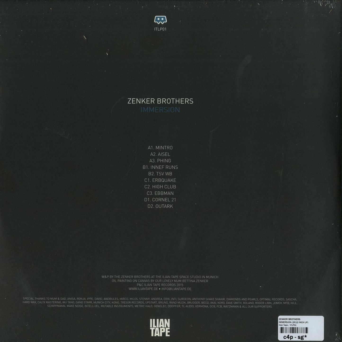 ZENKER BROTHERS – IMMERSION