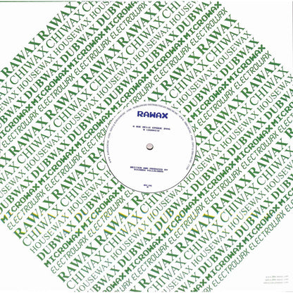 DBH vinyl record titled Salvador Part II/III by Ricardo Villalobos, showing the album cover with colorful abstract art.