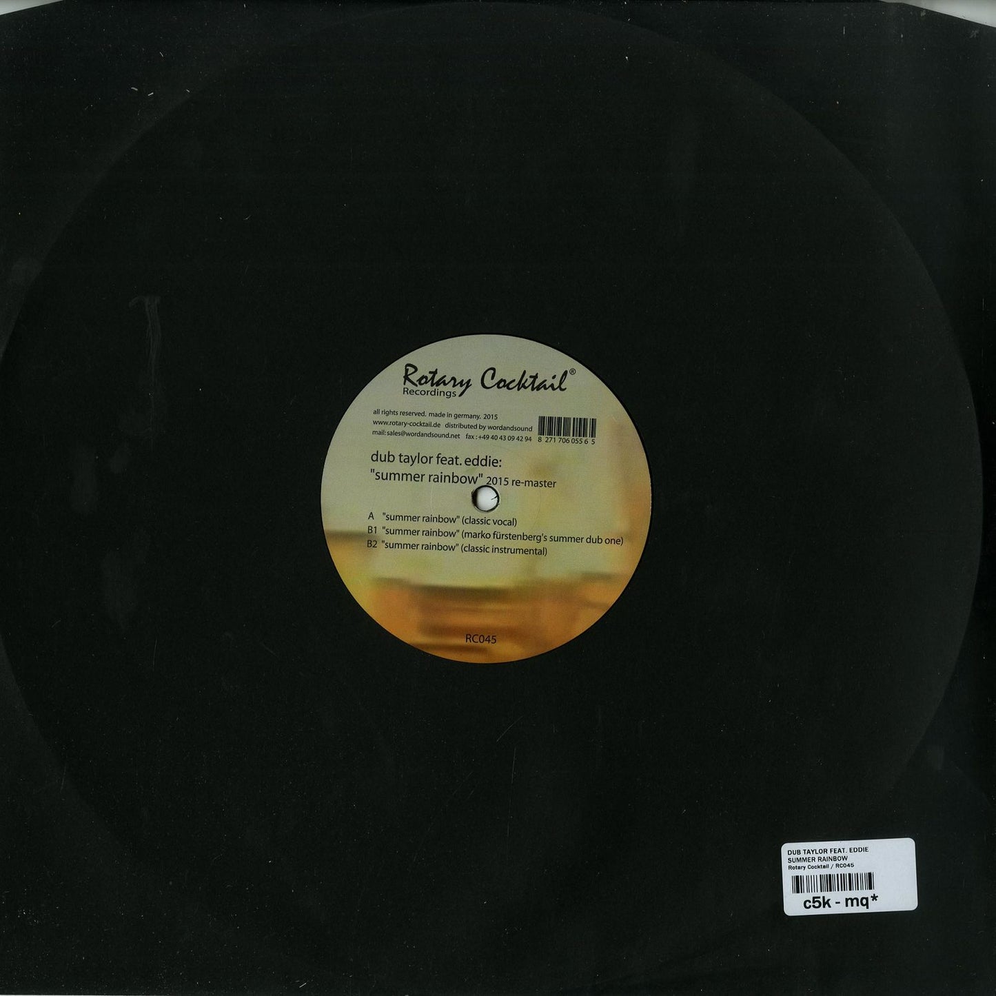 DUB TAYLOR, EDDIE, MARKO FÜRSTENBERG – SUMMER RAINBOW