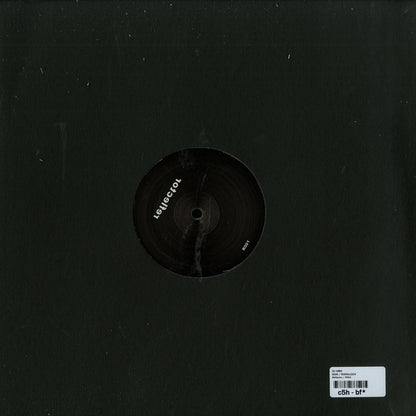 Back of Second Hand DJ HMC 6AM / MARAUDER vinyl record showing the album artwork and label details.