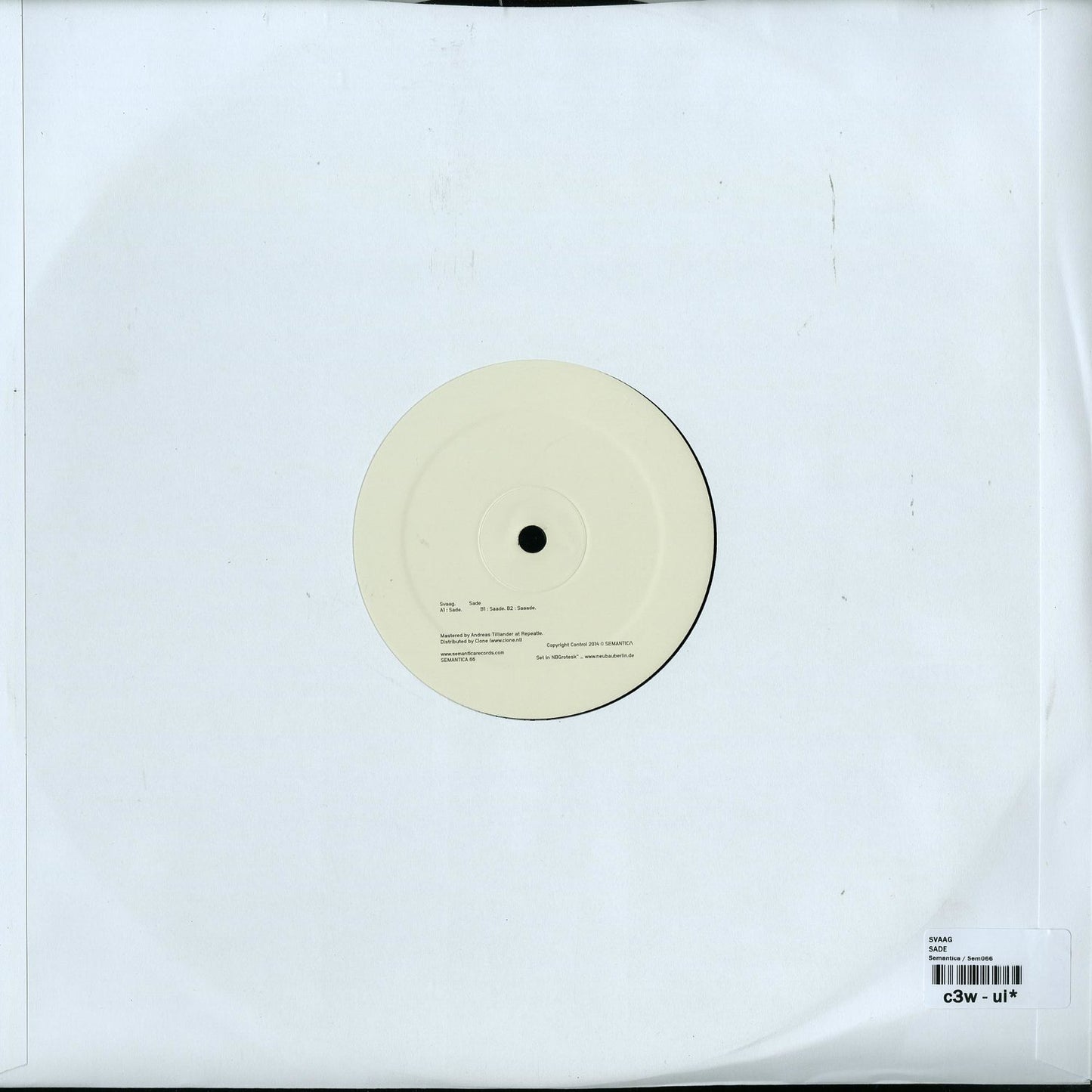 SVAAG – SADE