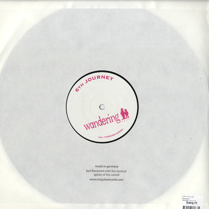 Back of Second Hand Sirko Mueller Reexplored vinyl record, showing the black vinyl surface and label detail.