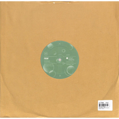 Second Hand PEEL MD / FRAK – CALAVERA vinyl record with artwork on the back side, featuring vibrant graphic design.