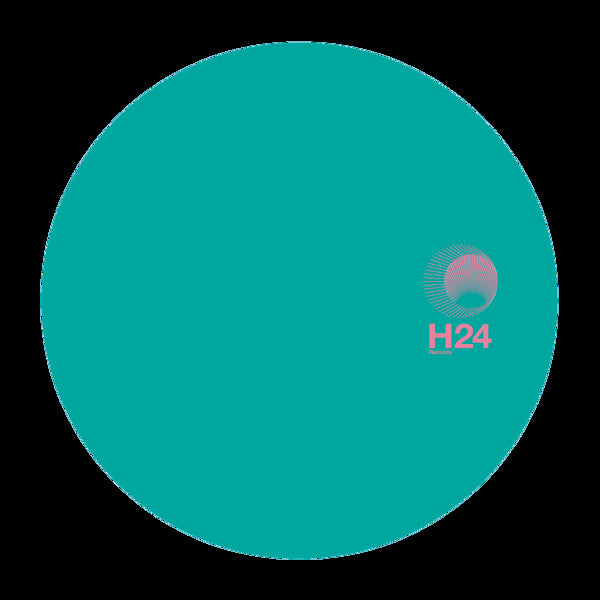 Yoyaku Silverlining vinyl record "Walkin Down the Street" with colorful album cover artwork, back view showing record details.