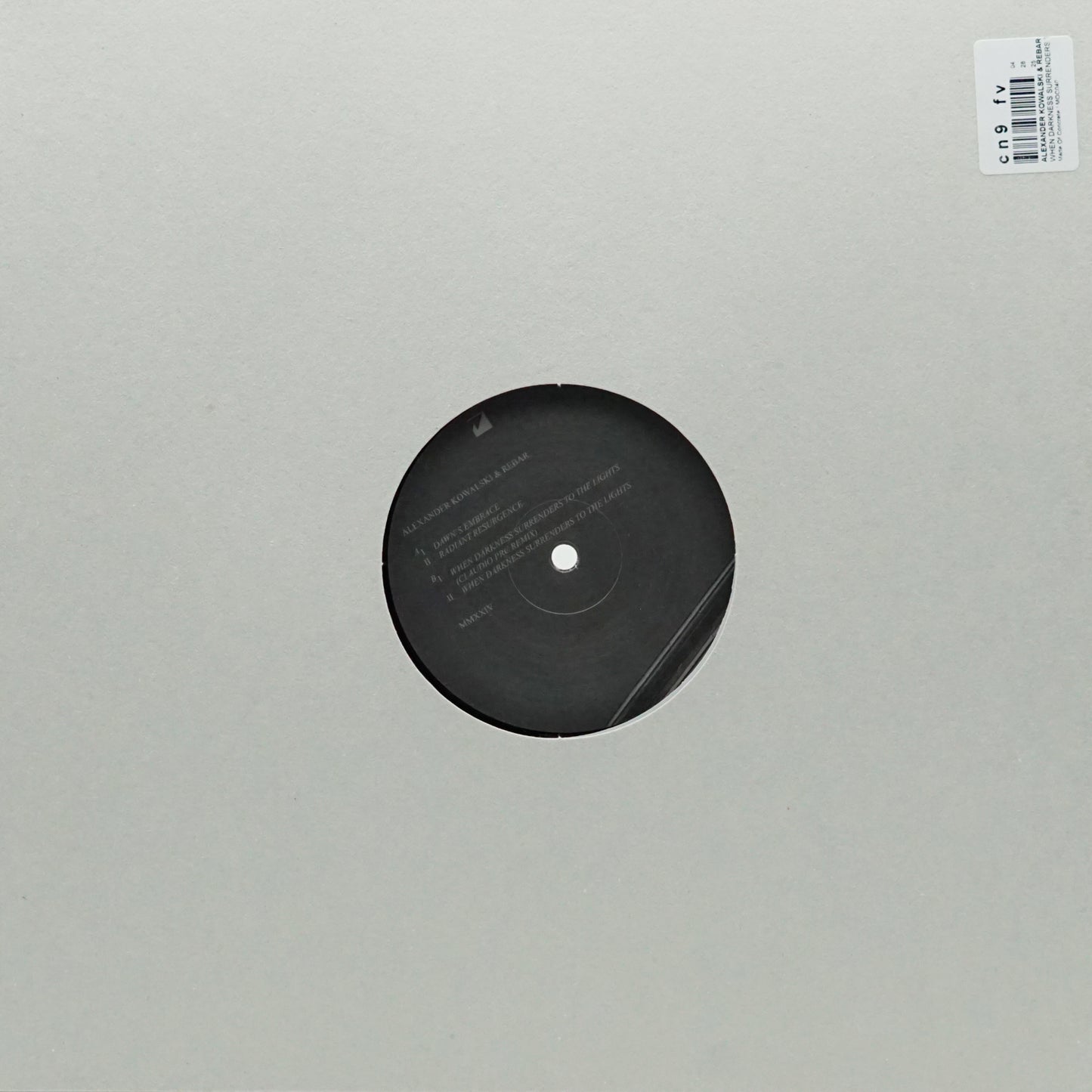 ALEXANDER KOWALSKI & REBAR – WHEN DARKNESS SURRENDERS TO THE LIGHT