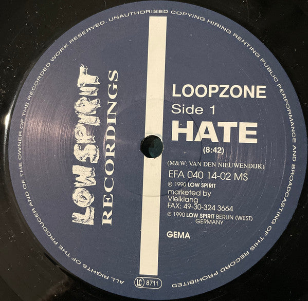 LOOPZONE – HATE