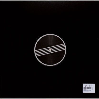 DBH vinyl record OWAIN K – Kinematic Equations EP with colorful abstract cover art, showing the back of the album.