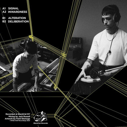 Decks VOLPE – SONDER vinyl record with colorful abstract artwork on the back cover, showcasing modern design.