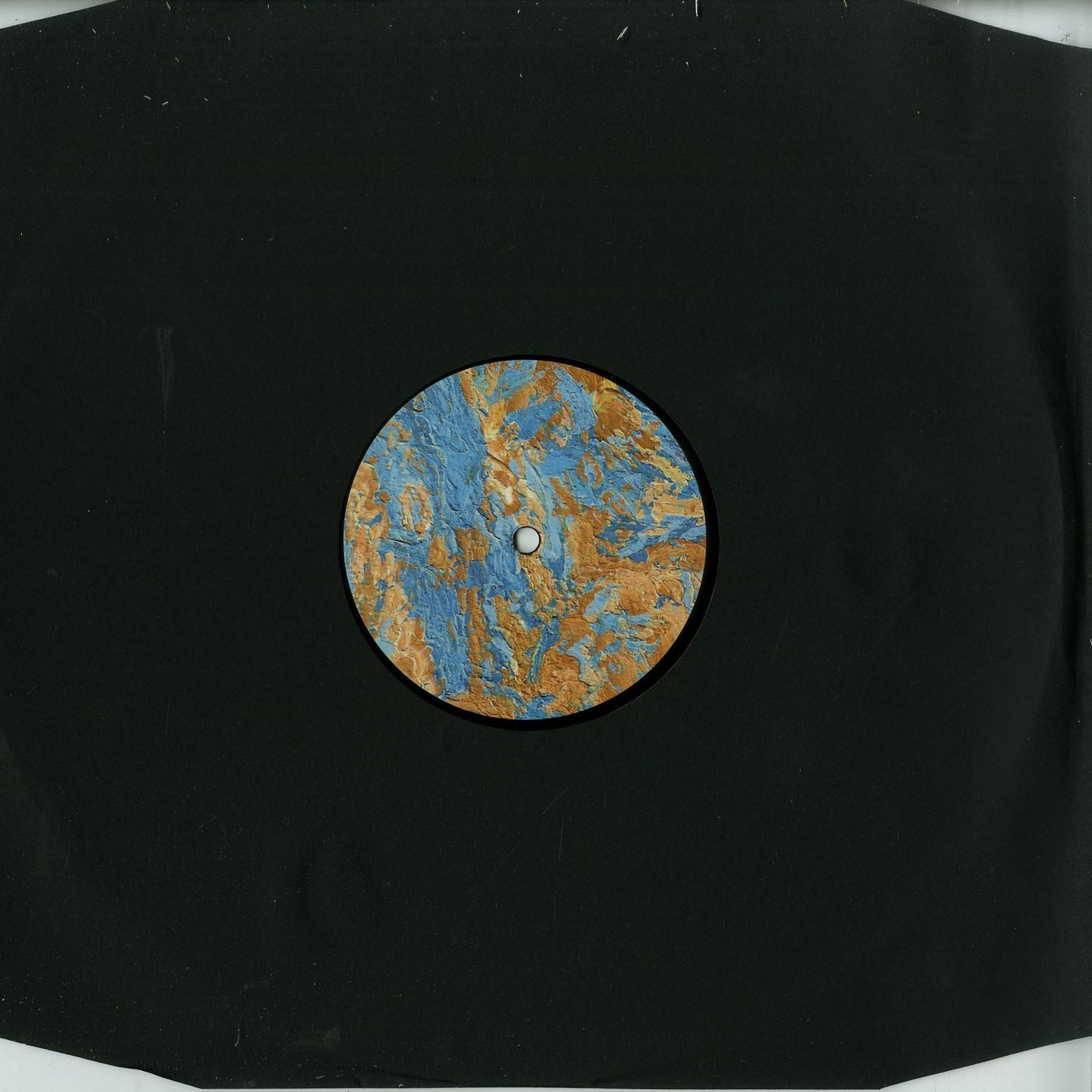 Second Hand vinyl record "ANDREA – OUTLINES" with colorful abstract cover art, shown from the back side.