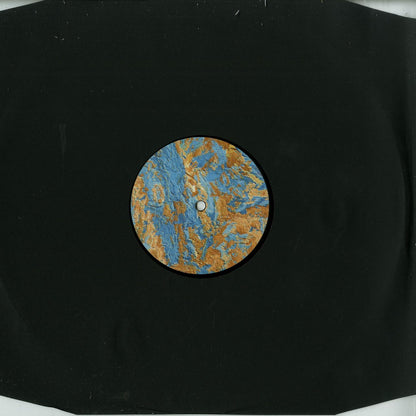 Second Hand vinyl record "ANDREA – OUTLINES" with colorful abstract cover art, shown from the back side.