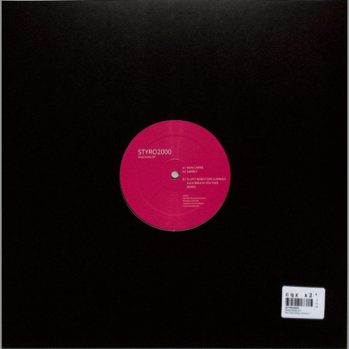 STYRO2000, ION LUDWIG – SNACKING EP