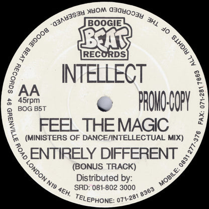 INTELLECT, MINISTERS OF DANCE – FEEL THE MAGIC / ENTIRELY DIFFERENT