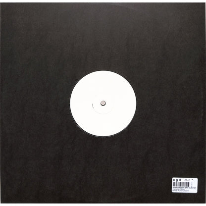 Back of the Palinoia Ltd 001 vinyl record by Donato Dozzy and Eric Cloutier, featuring record label details and artwork.