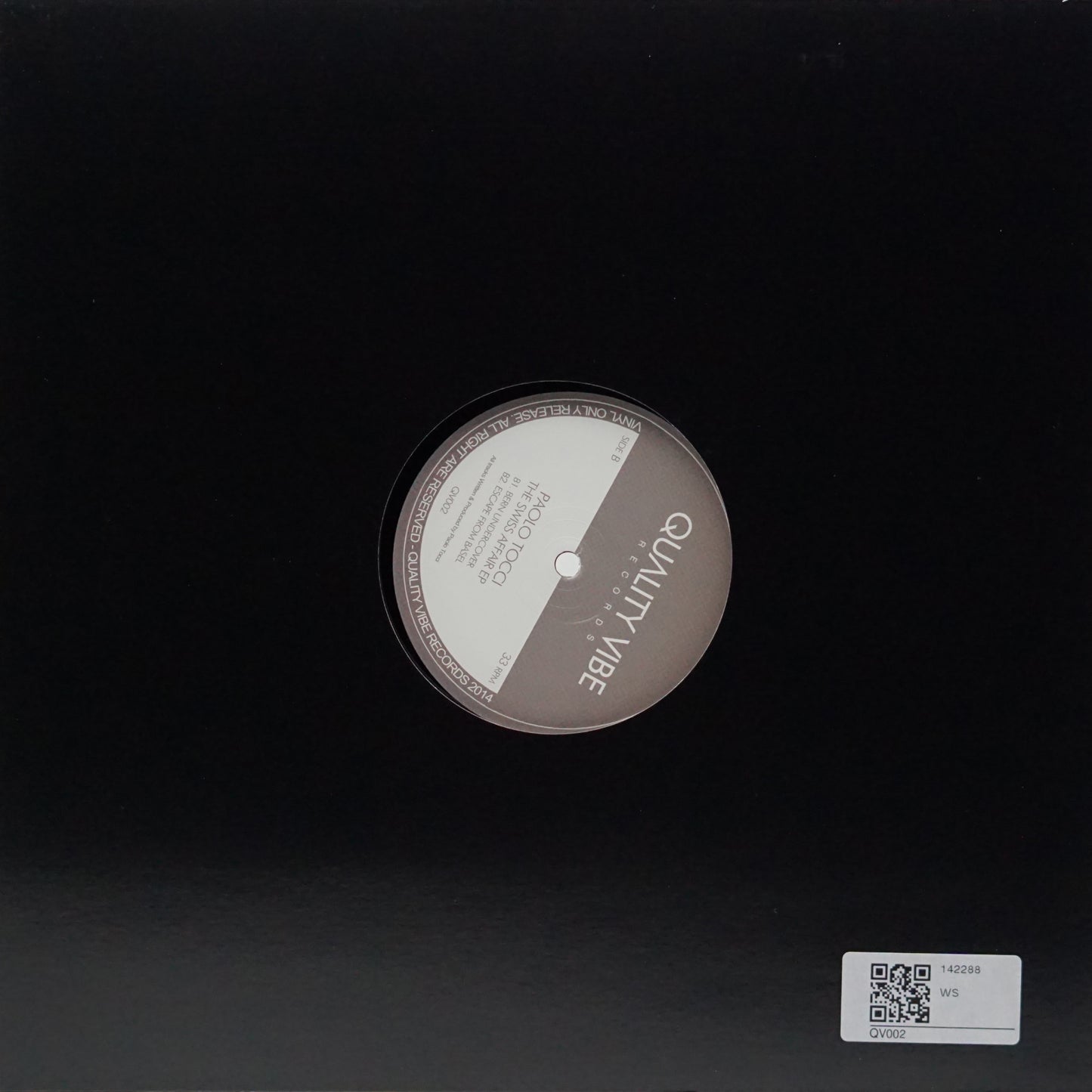 PAOLO TOCCI – THE SWISS AFFAIR EP