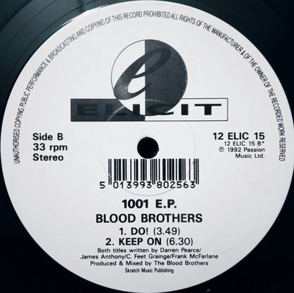 BLOOD BROTHERS ‎– 1001 E.P.