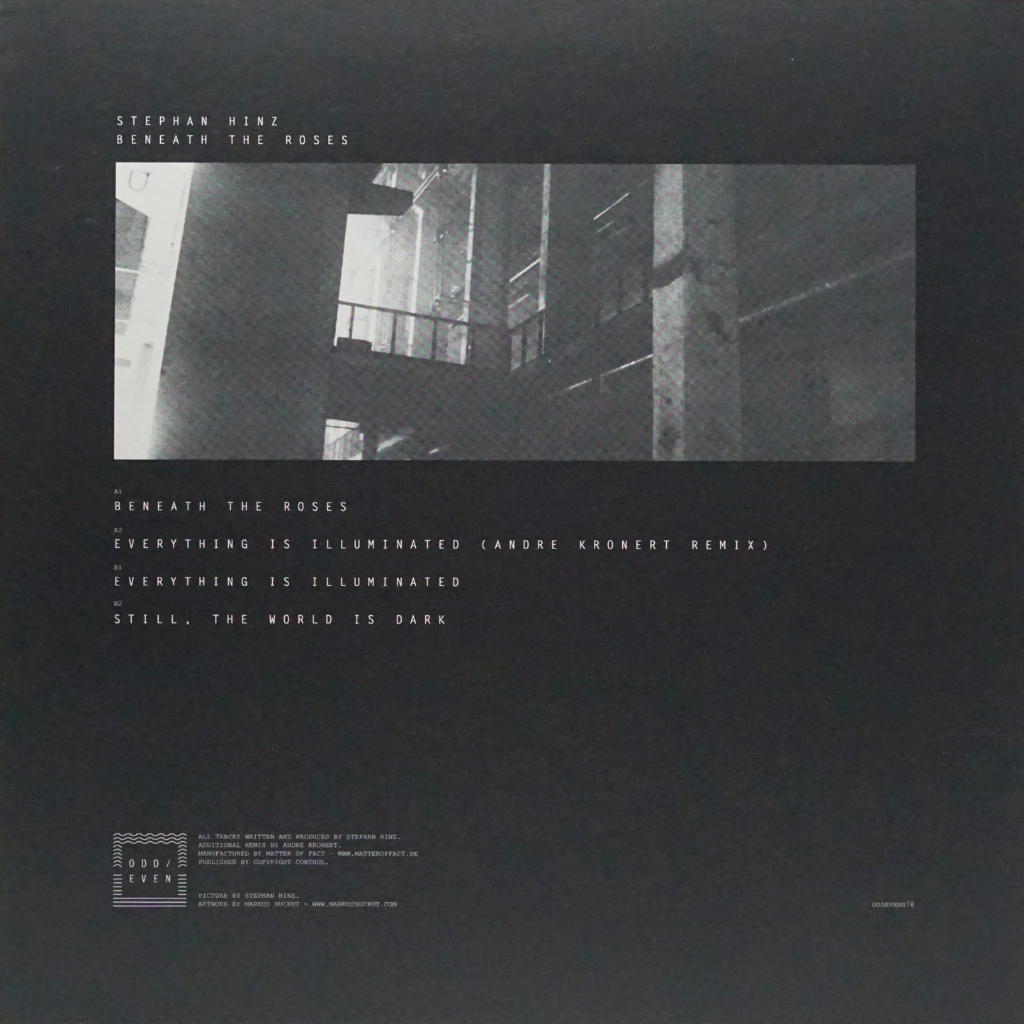 STEPHAN HINZ – BENEATH THE ROSES