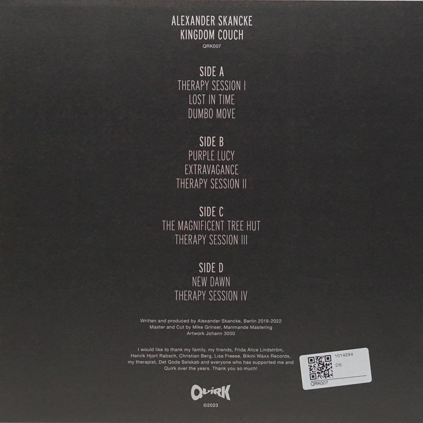 ALEXANDER SKANCKE – KINGDOM COUCH