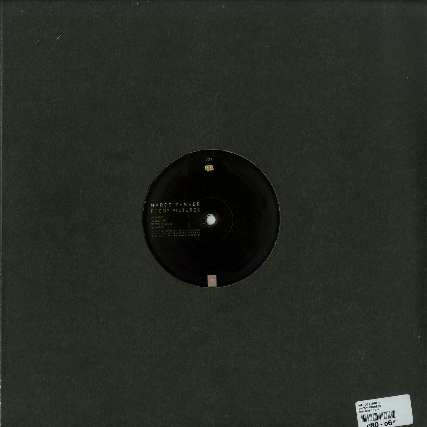 MARCO ZENKER – PHONY PICTURES