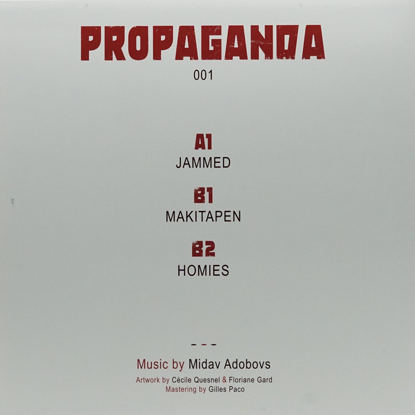 MIDAV ADOBOVS – PROPAGANDA 001