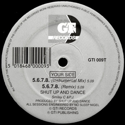 SHUT UP AND DANCE – 5.6.7.8.