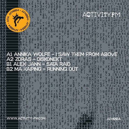 ANNIKA WOLFE, ZORAS, ALEX JANN, MA HAIPING – AFM004