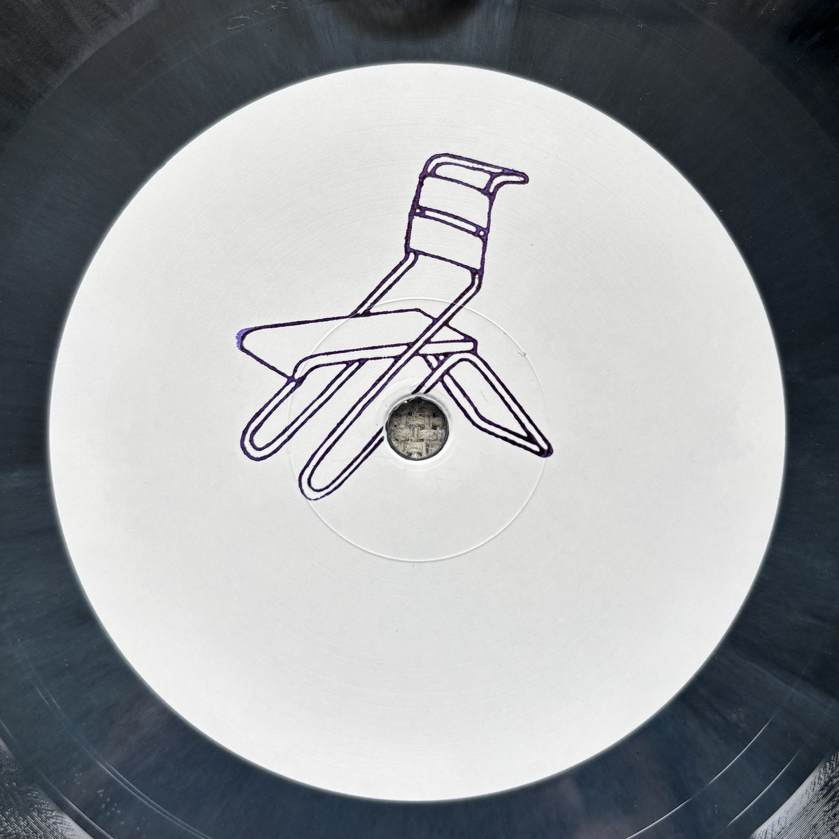 Back of PHILIPP PRIEBE STLR10.2 vinyl record showing the black vinyl surface and label details.