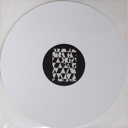 Back cover of Syncrophone vinyl record Rick Wade – Functional Anger EP, featuring artwork and track listing.