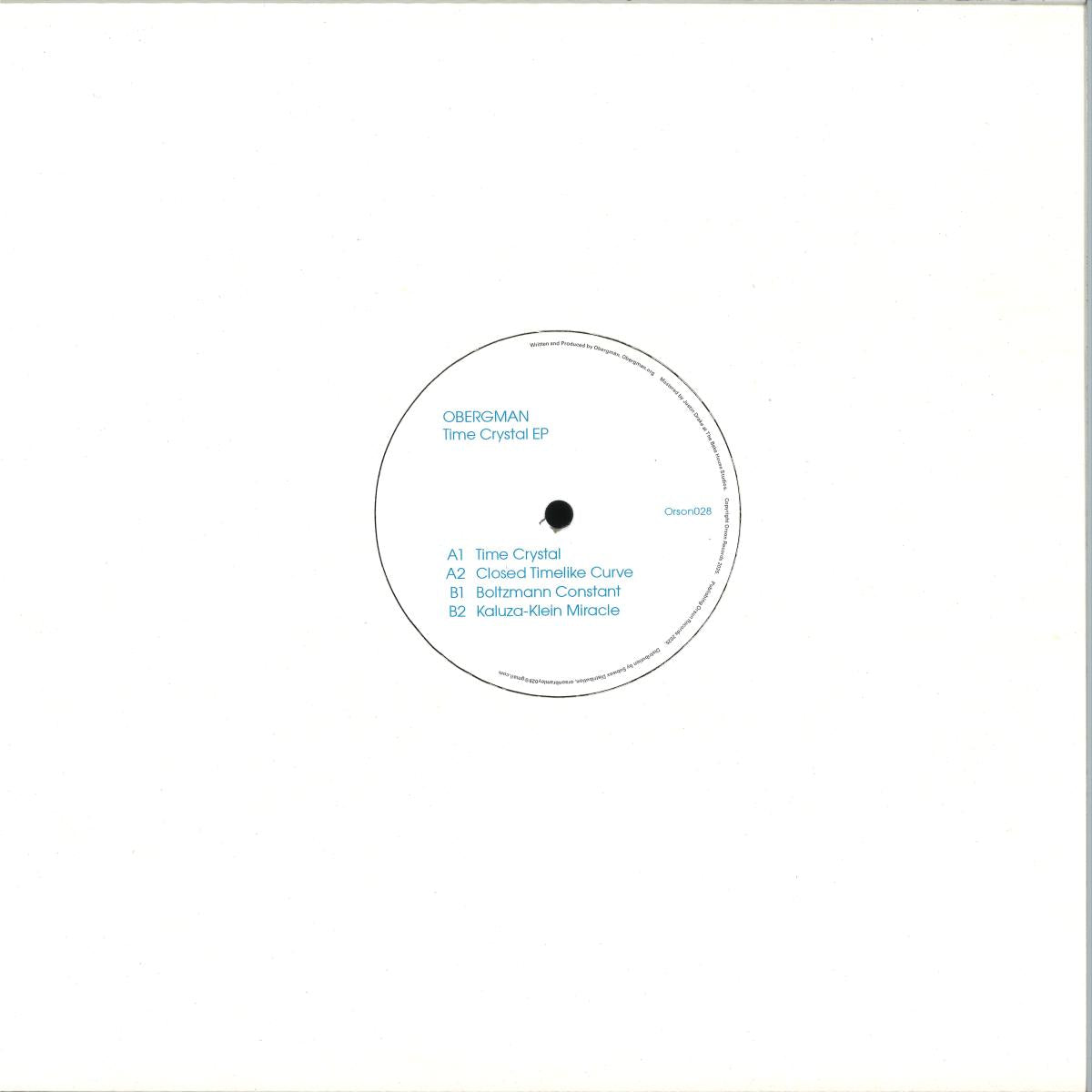 OBERGMAN – TIME CRYSTAL EP