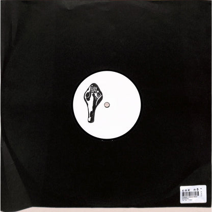 Rubadub Forest Drive West vinyl record with colorful abstract cover art, showcasing the back design of the album.