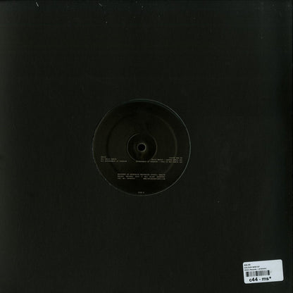 Second hand Yves de Mey Colour War EP vinyl record by KALOS Lakker, showing the back cover with artwork and track details.