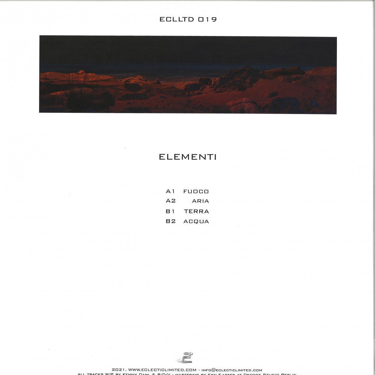 KENNY DAHL & RDV – ELEMENTI