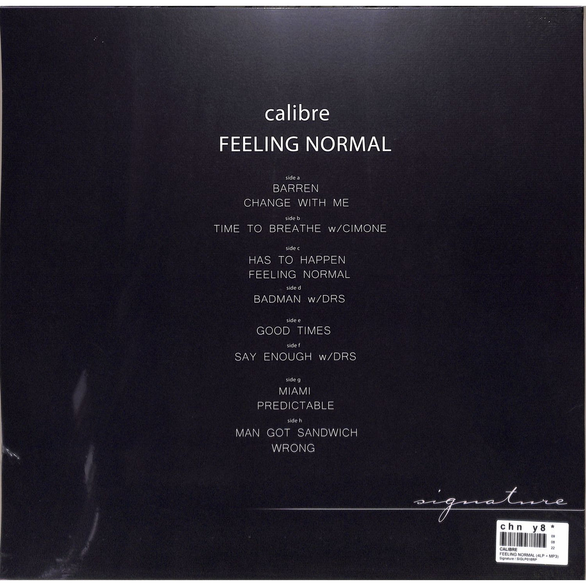 CALIBRE – FEELING NORMAL