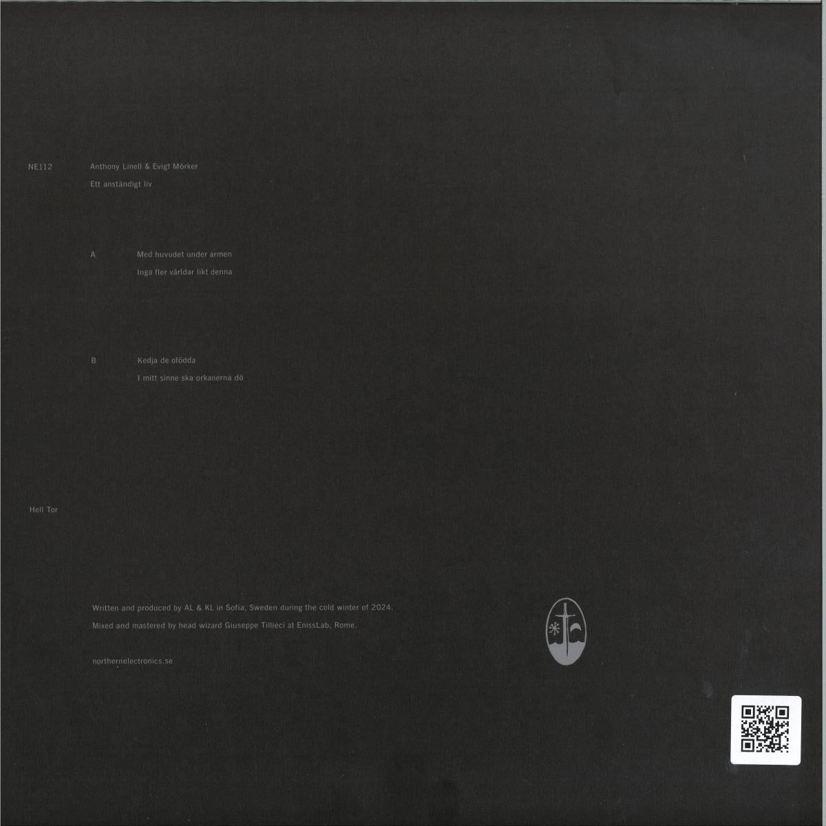 ANTHONY LINELL & EVIGT MÖRKER – ETT ANSTÄNDIGT LIV