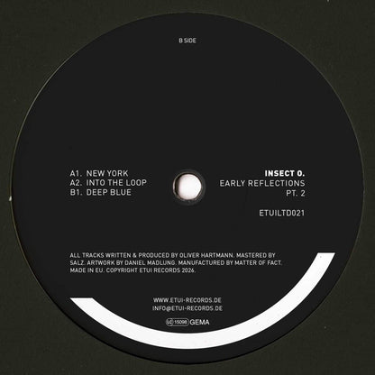 INSECT O. – EARLY REFLECTIONS PT. 2