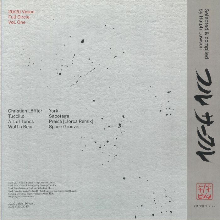 CHRISTIAN LOFFLER, TUCCILLO, ART OF TONES, WULF N BEAR – 20/20 VISION: FULL CIRCLE VOL. ONE