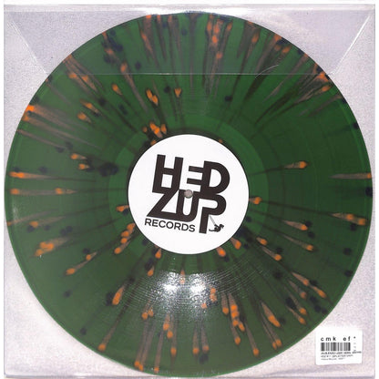 Syncrophone vinyl record Enzo Leep Vern Matpri HDZ #17 with detailed back cover artwork and label design.