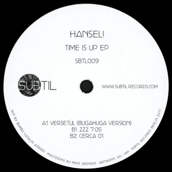 HANSEL! – TIME IS UP EP