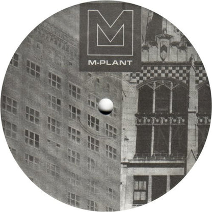 Second Hand MONOBOX Downtown vinyl record, back cover with artwork and track listing visible.