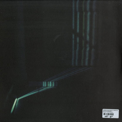 Blue Hour vinyl record by Second Hand featuring Marcelus "Swirl" Steffi remix, showing the back cover artwork.