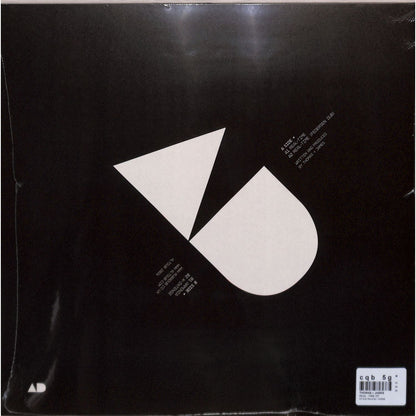 Rubadub vinyl record of Thomas + James Federsen's Real-Time EP, showing the back cover with artwork and track details.