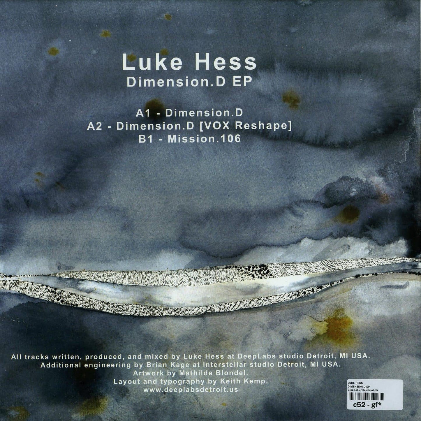LUKE HESS – DIMENSION.D EP