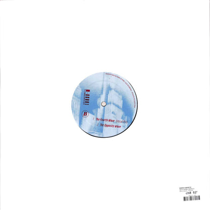 Back of the Second Hand MARVO GENETIC – NEW WORLD BASICS vinyl record with black and white album artwork.