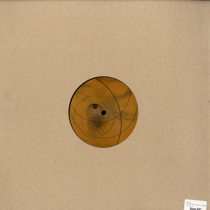 Back of Second Hand DJ LAB ECHOSPACE Culture Box EP vinyl record showing the plain black surface and label side.